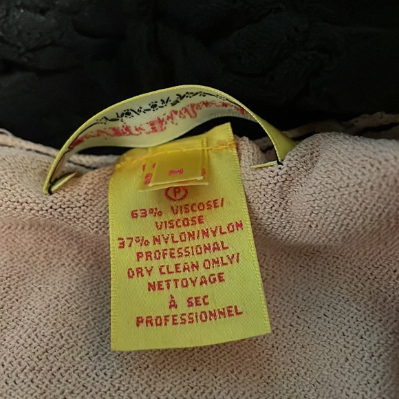 Catherine Malandrino pointelle  Black dress Medium - Picture 8 of 16